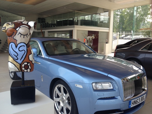 Winna Serrano ontwerpt beeld voor Rolls-Royce