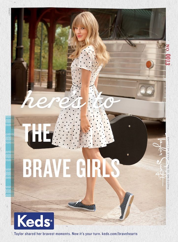 KEDS® ONTHULT NIEUWE COLLECTIE TAYLOR SWIFT FOR KEDS® VOOR NAJAAR 2014